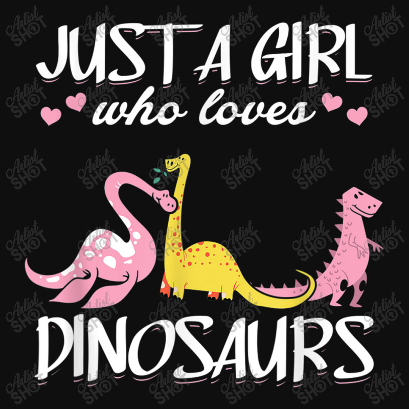 Just A Girl Who Loves Dinosaurs Dinosaur Foam Snapback hat by Juan-Design | Artistshot