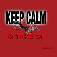 Recumbent Trike Keep Calm Foam Snapback Hat | Artistshot