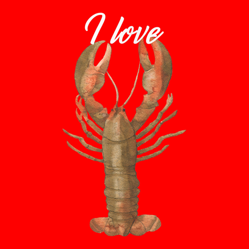 I Love Lobster Crustacean Lover T Shirt 5 Panel Snapback Cap | Artistshot