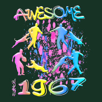 Awesome Since 1967. Agility Dog Training Graffiti Design T Shirt Pa Trucker Cap | Artistshot