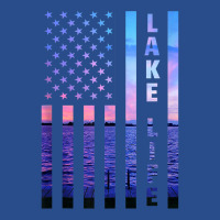 Lake Life American Flag Dock Sunset Wakeboarder Power Boat Tank Top Basic Backpack | Artistshot