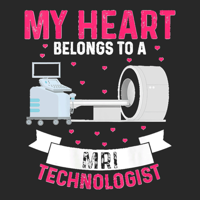 Womens My Heart Belongs To A Computer Technologist Radiologic Wife Tan Fashion Visor by CharlesLCross | Artistshot