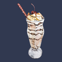 Chocolate Banana Vanilla Sundae T  Shirt Banana Chocolate Milkshake Wi Fashion Visor | Artistshot