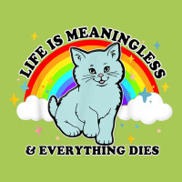 Life Is Meaningless Everything Dies Cute Nihilism Design T Shirt Fashion Visor | Artistshot