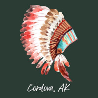 Native Indian Tribal Headdress Art T  Shirt Cordova Alaska Watercolor Fashion Visor | Artistshot