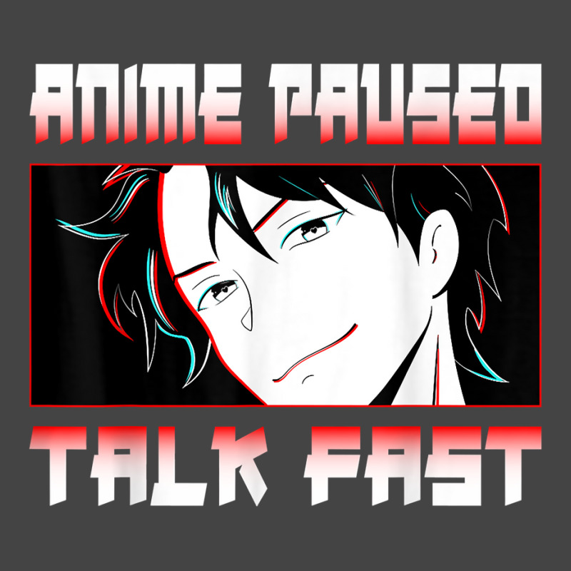 Anime Paused Talk Fast Anime T Shirt Fashion Visor | Artistshot