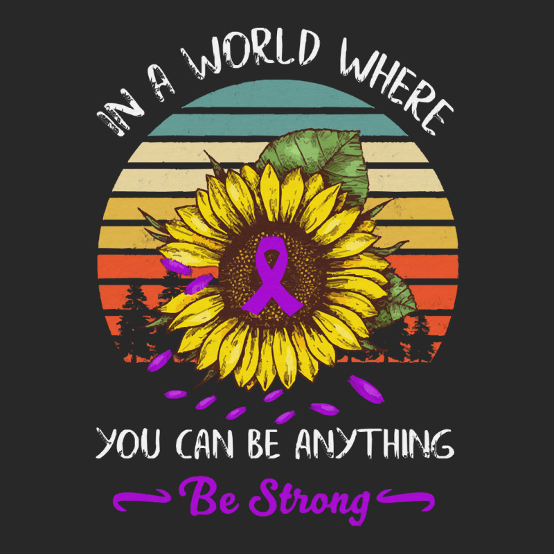 Alzheimers Awareness T  Shirt In A World Where Anything Be Strong Sunf Fashion Visor | Artistshot