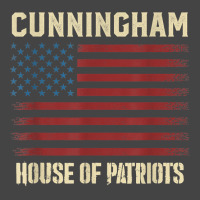 Cunningham Last Name Surname American Flag Family T Shirt Fashion Visor | Artistshot