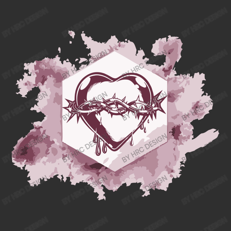 Bleeding Heart Square Leatherette Patch | Artistshot