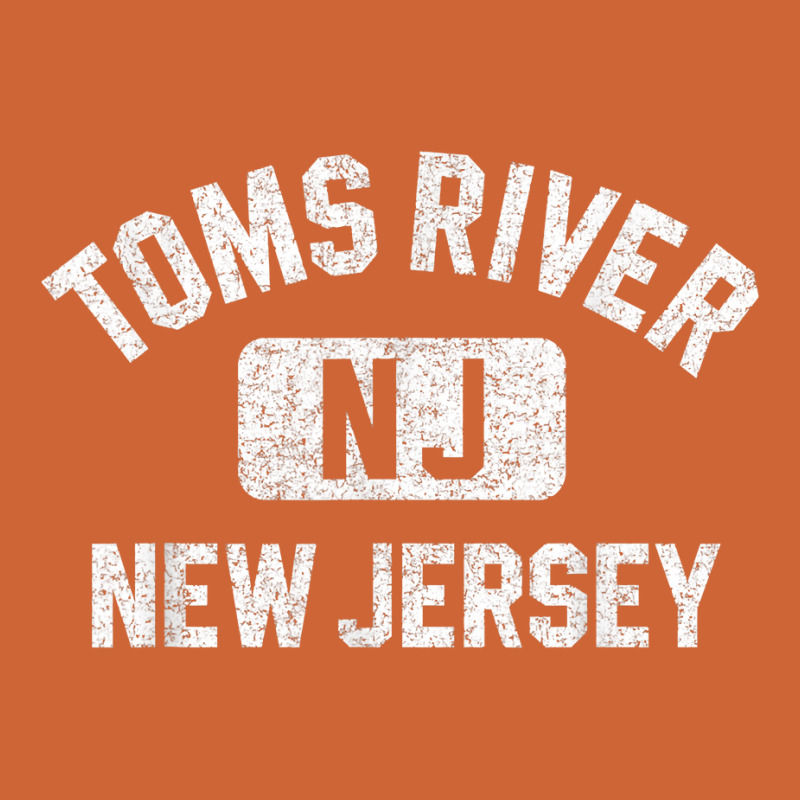 Toms River Nj New Jersey Gym Style Distressed White Print T Shirt Nike Dri-FIT Cap by rierauigentrythe | Artistshot