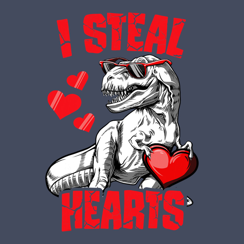 Boys Valentines Day Kids Dinosaur T Rex Lover I Steal Hearts T Shirt Nike Dri-fit Cap | Artistshot