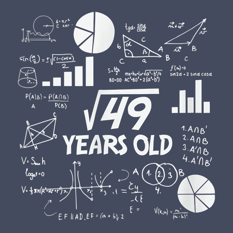 Birthday Square Root Math Problem Fun Calculation 7th T Shirt Nike Dri-FIT Cap by tognifx | Artistshot