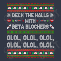 Deck The Halls With Beta Blockers Funny Nurse Christmas Ugly Premium T Nike Dri-fit Cap | Artistshot