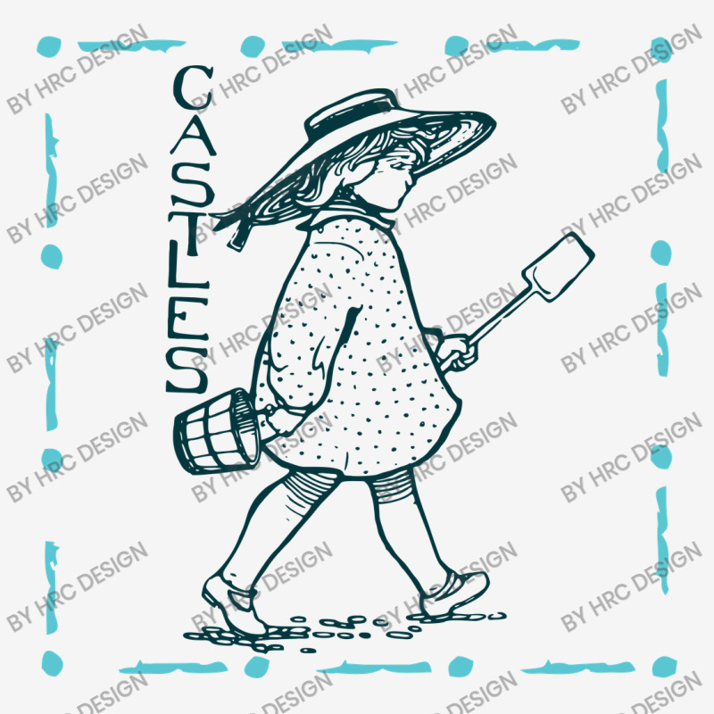 Girl With Sand Bucket Travel Mug | Artistshot