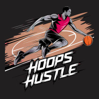 Hoops Hustle Basketball F T-shirt | Artistshot