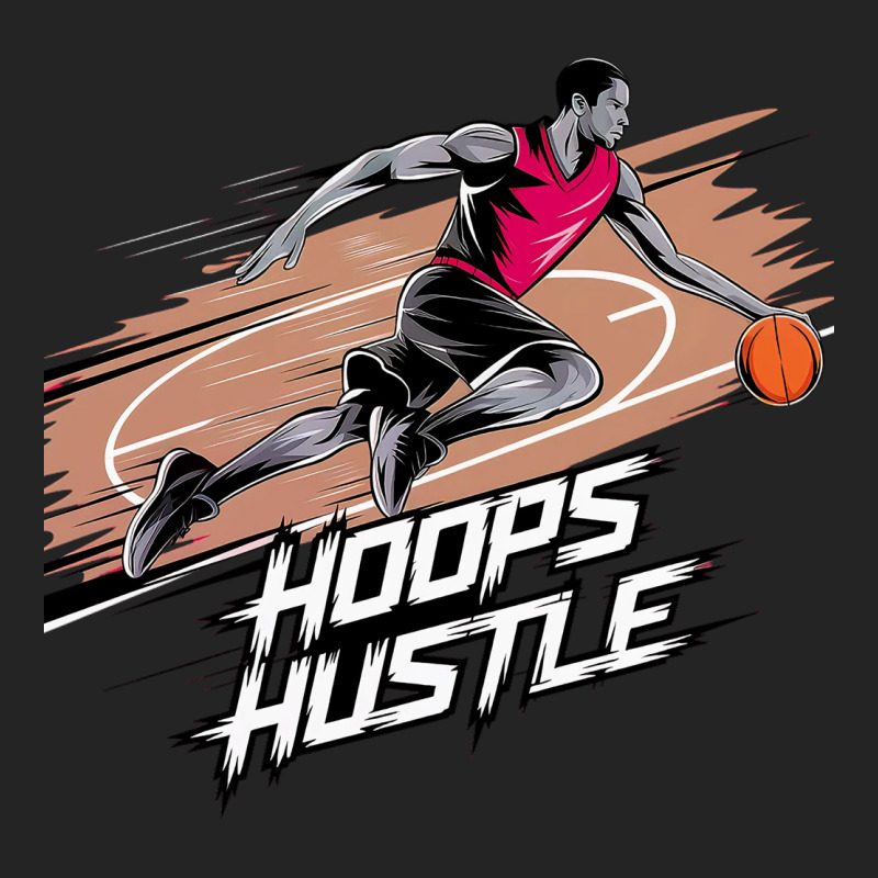 Hoops Hustle Basketball F 3/4 Sleeve Shirt | Artistshot