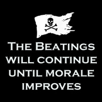 The Beatings Will Continue Morale Improves Pirate T Shirt Retro Trucker Cap | Artistshot