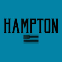 Hampton Us Flag Olive Green With Black Print Retro Trucker Cap | Artistshot