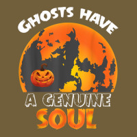 Ghosts Have A Genuine Soul Funny Halloween Quote Classic Retro Trucker Cap | Artistshot