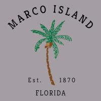 Womens Marco Island Florida Colorful Palm Tree Retro Novelty Art V Nec Seamless Cap | Artistshot