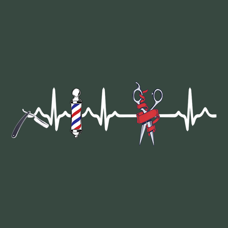 Barber Heartbeat Pole Funny Shirt Haircut Comb Blade Beard T Shirt Seamless Cap by cm-arts | Artistshot