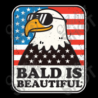 Bald Is Beautiful Patriotic Adjustable Cap | Artistshot