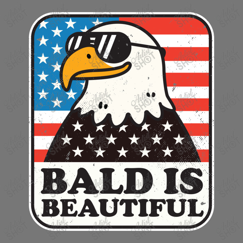 Bald Is Beautiful Patriotic Camo Snapback | Artistshot