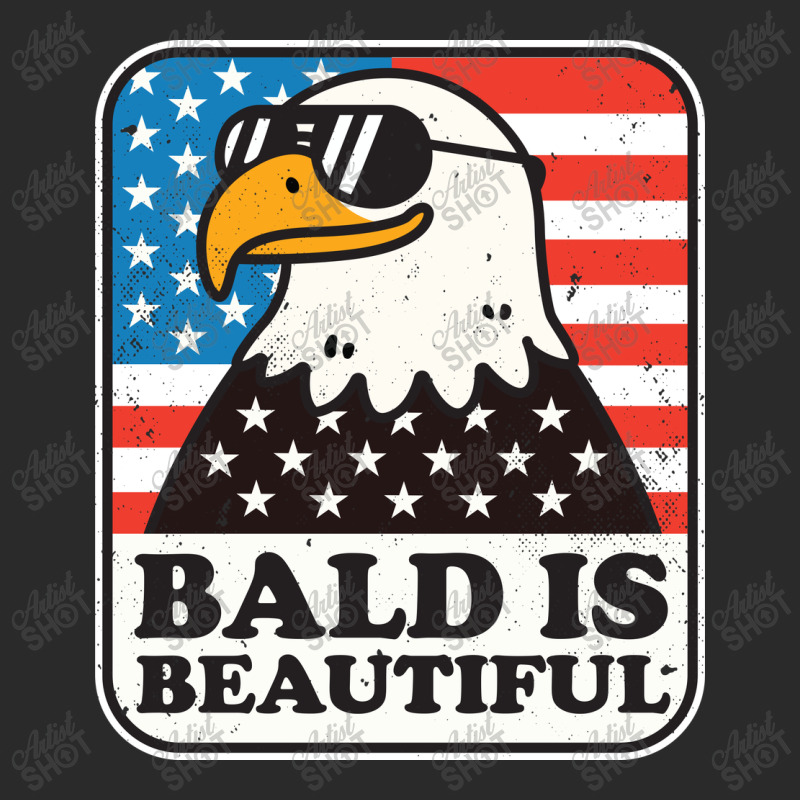 Bald Is Beautiful Patriotic Foam Trucker Hat | Artistshot