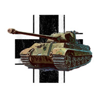 Tiger Ii German Heavy Tank Ww2 Panzer Armored T Shirt Seamless Cap | Artistshot