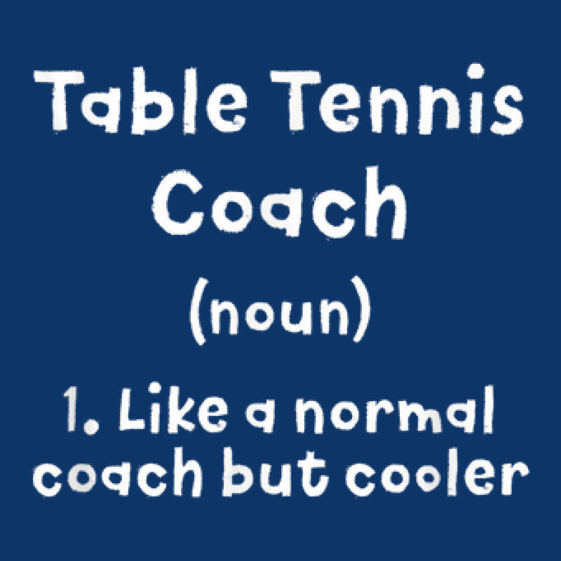 Table Tennis Coach Definition Funny Ping Pong Humor Seamless Cap by August | Artistshot