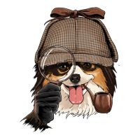 Detective Papillon Spy Investigator Puppy Pet Dog Lover Seamless Cap | Artistshot