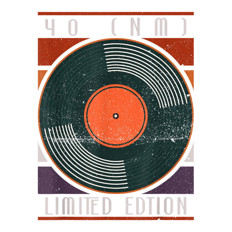 40 Near Mint Limited Edition   Vinyl Records 40th Birthday Seamless Cap by Luxuriate | Artistshot