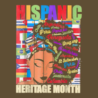 Hispanic Heritage Month Latin Country Flags T Shirt Seamless Cap | Artistshot