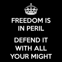 No Longer Keep Calm...freedom Is In Peril - Defend It With All Your Mi Seamless Cap | Artistshot