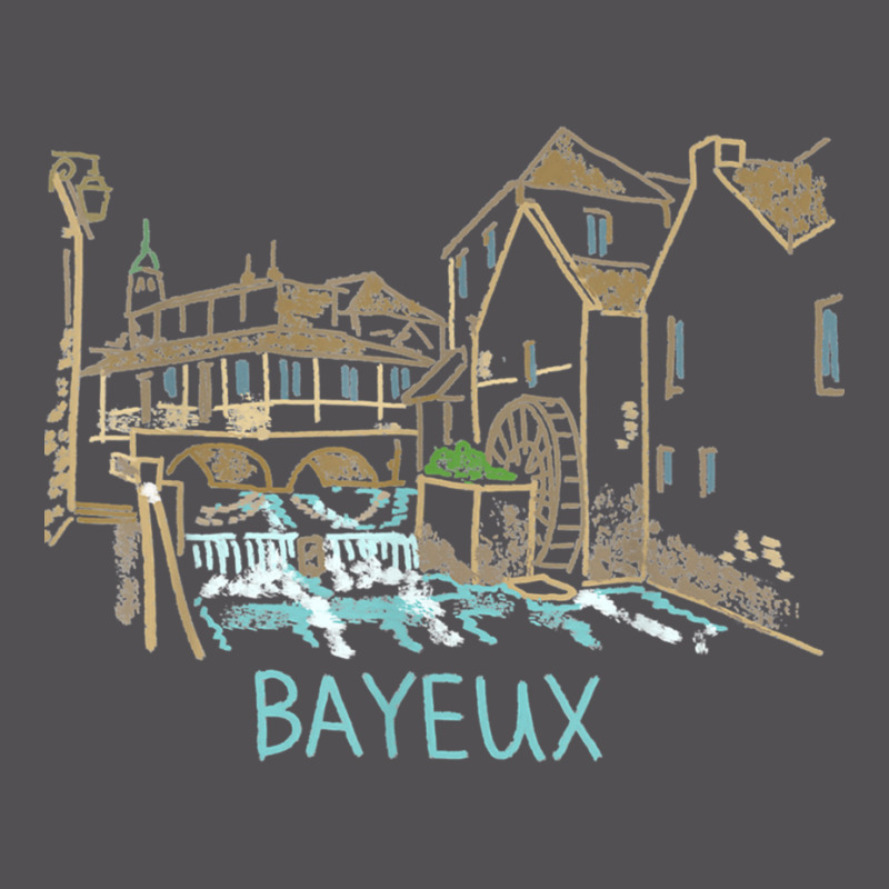 Bayeux France Unique Hand Drawn Art Gift Men Women Yupoong Trucker Cap by cm-arts | Artistshot