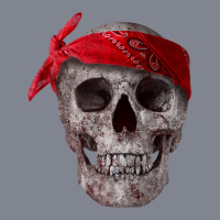 Skull With Red Paisley Bandana, Thug, Gangster Yupoong Trucker Cap | Artistshot