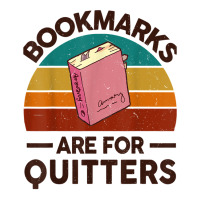 Funny Reading Bookmarks Are For Quitters For Nerd Book Lover Yupoong Trucker Cap | Artistshot