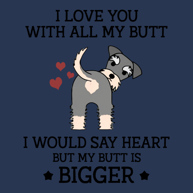 I Love You With All My Butt I Would Say Heart But My Butt Is Bigger  F Ladies Denim Jacket by vip.pro123 | Artistshot