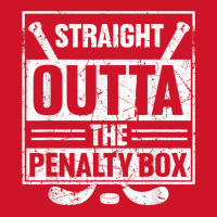 Stright Outta The Penalty Box Ice Hockey Hockey Ice Hockey T Shirt Yupoong Trucker Cap | Artistshot