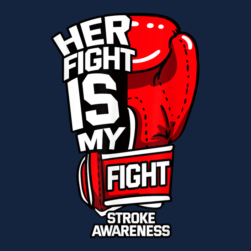 Her Fight Is My Fight Stroke Ischemic Paralysis Red Gloves T Shirt Foam Snapback hat by puetzee | Artistshot