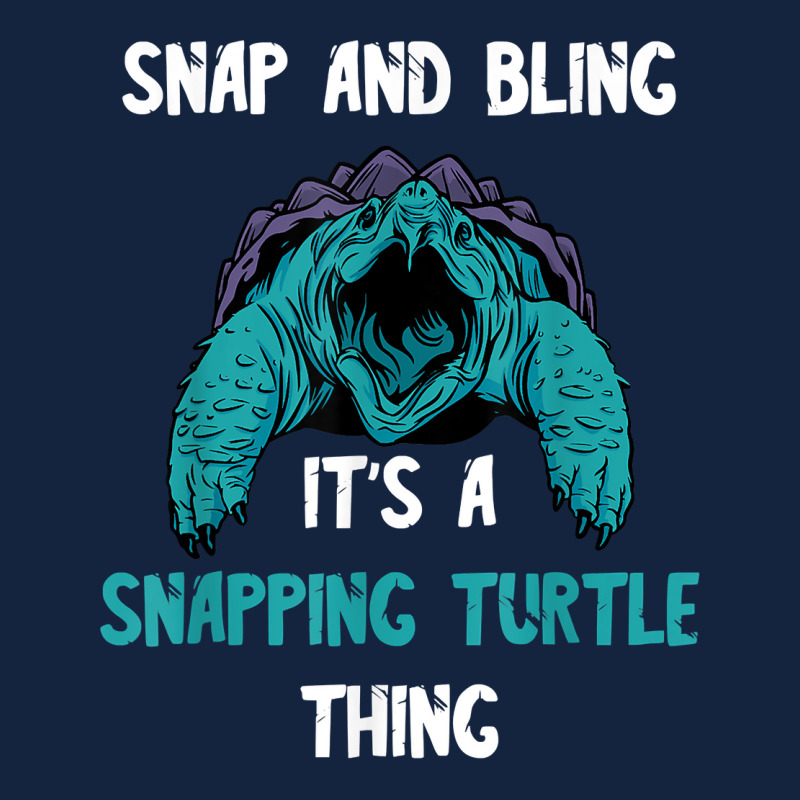 Snapping Turtle Snap And Bling Sea Animal Reptile Lover T Shirt Foam Snapback Hat | Artistshot