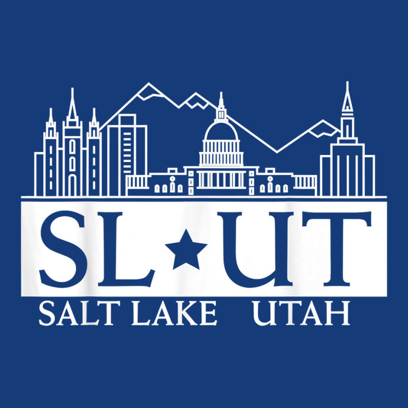 Salt Lake City Utah Ut Hometown Home State Pride T Shirt Foam Snapback Hat | Artistshot