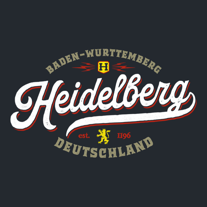 Heidelberg Germany   Vintage Souvenir Travel Heidelberg Long Sleeve T Pa Trucker Cap | Artistshot