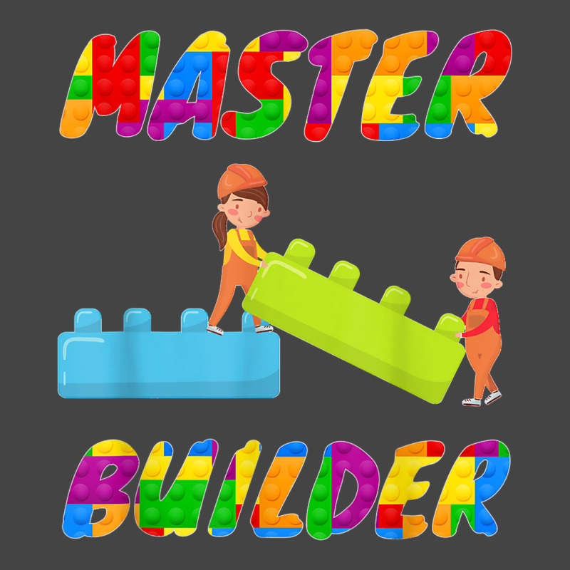 Master Builder, Brick Builder Blocks Building, Toys For Kids T Shirt Fashion Visor | Artistshot