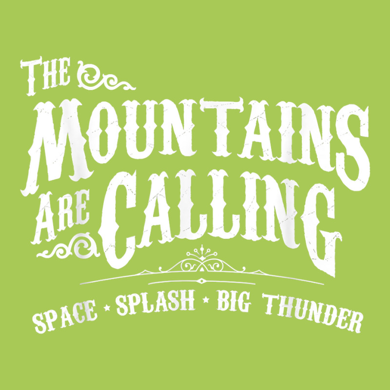 Mountains Are Calling Space Splash Big Thunder Theme Park T Shirt Fashion Visor by FavorRoh | Artistshot