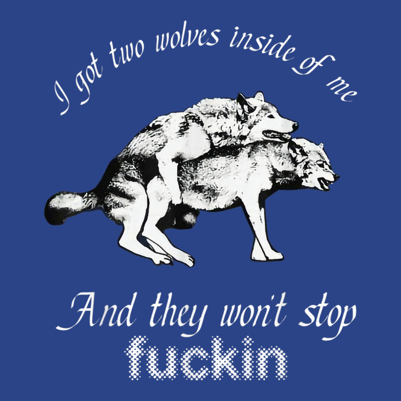 I Got Two Wolves Inside Of Me And They Won't Stop Fuckin' Nike Dri-FIT Cap by Hoang95 | Artistshot