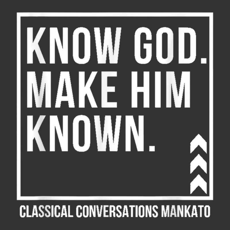 Know God. Make Him Known. Mankato Classical Conversations T Shirt Nike Dri-fit Cap | Artistshot