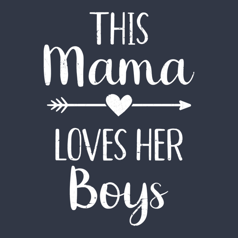 Mom This Mama Loves Her Boys Pullover Hoodie Nike Dri-fit Cap | Artistshot