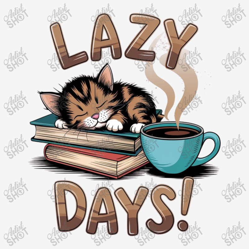 Cat Napping On A Pile Of Books Travel Mug | Artistshot