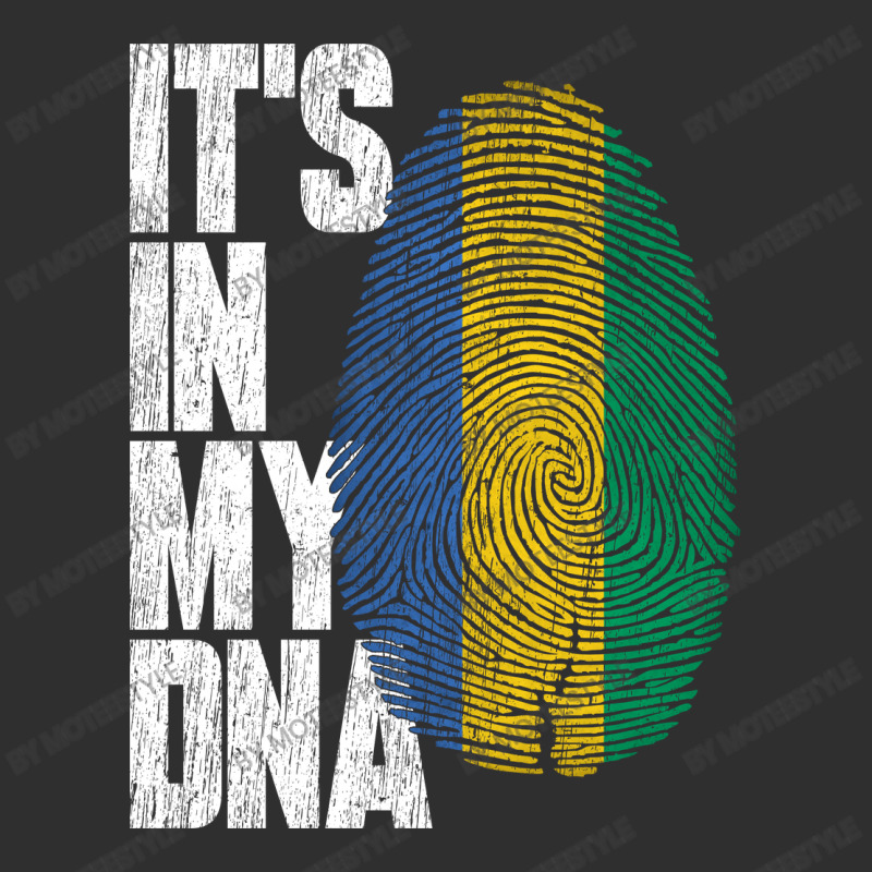 It's In My Dna Gabonese Proud Gabon Flag Square Leatherette Patch | Artistshot